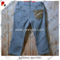 custom kids distressed tye dye rainbow denim jeans